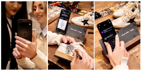 Google Pixel과 Golden Goose가 파트너십을 맺고 AI를 글로벌 아틀리에에 도입