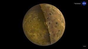 목성의 화산 위성 이오