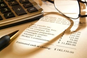 계약금은 마감 비용에 포함됩니까?