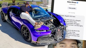 Bugatti CEO, 블랙리스트에 오른 Chiron을 3D 프린팅하겠다고 위협한 유명 인플루언서에게 DM 보내기